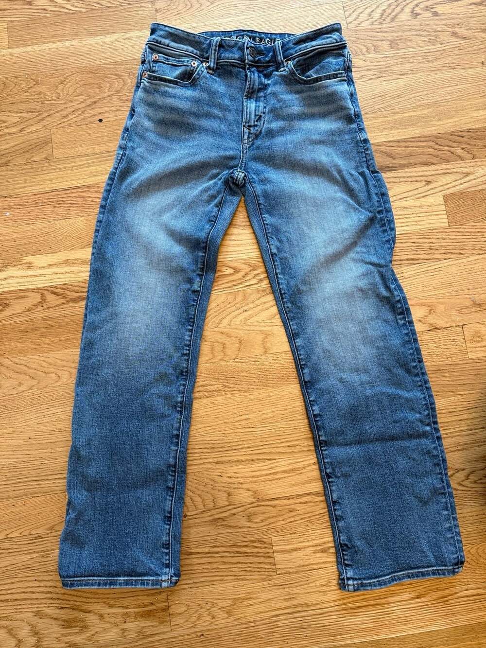 American Eagle AirFlex+ Slim Bootcut Jeans 28x30 Blue Denim